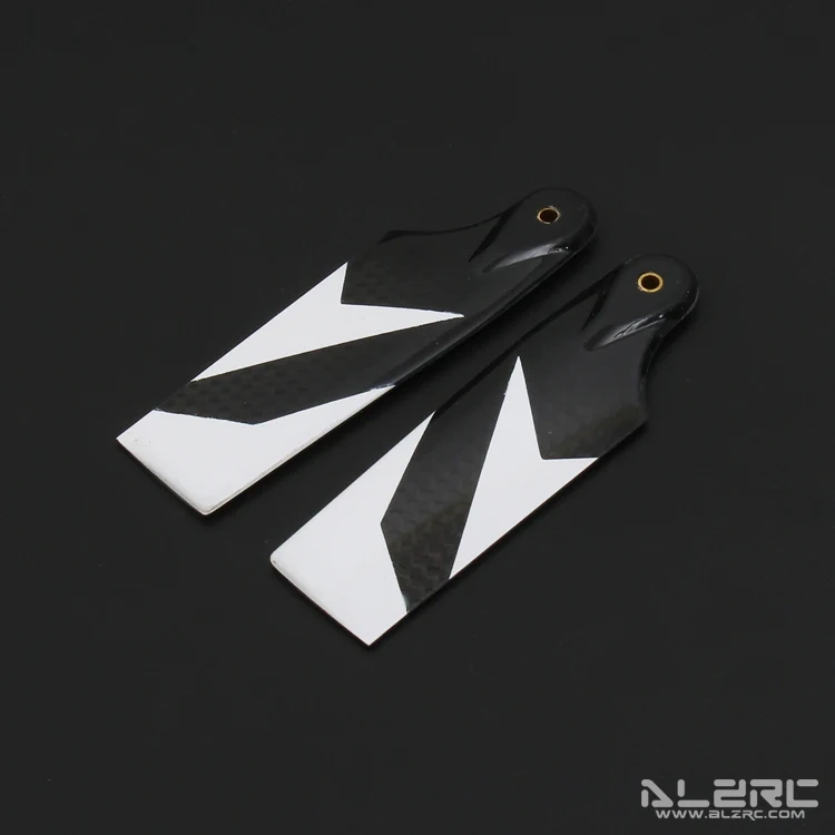ALZRC Devil 505 FAST Carbon Fiber Tail Rotor Blade 80mm D505F63 Helicopter Parts RC Parts Spare Accessories