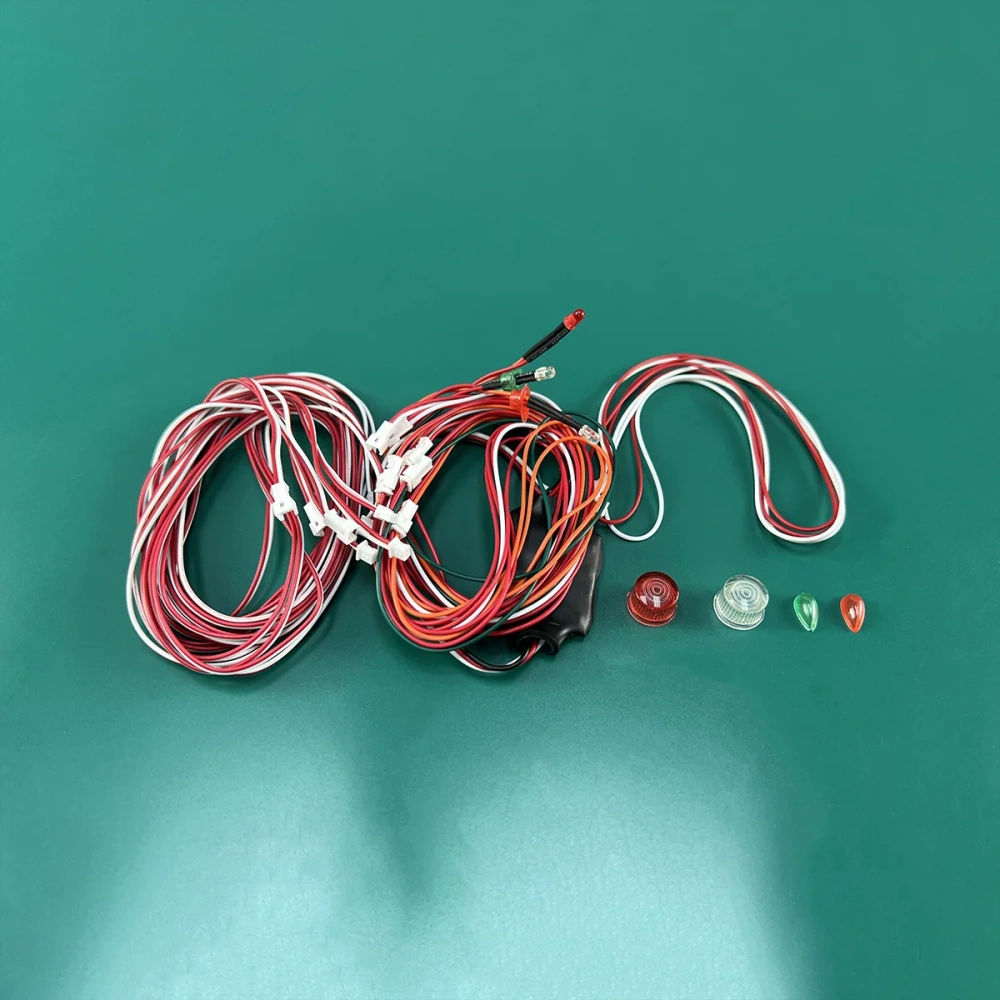 Roban 700 Size Bell407 Fuselage Spare Parts - Nose Cover Window Tail Landing Gear Wood Spacers Replacement