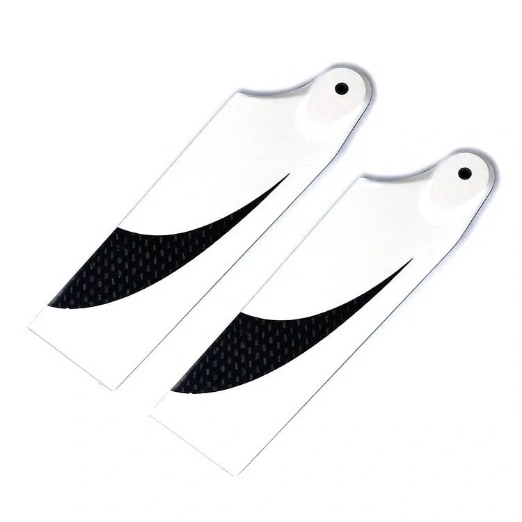 STASRC 700 Carbon Fiber Tail Rotor Blades 110mm for RC Helicopter, 700 Carbon Tail Blades Helicopter Parts Spare Accessories