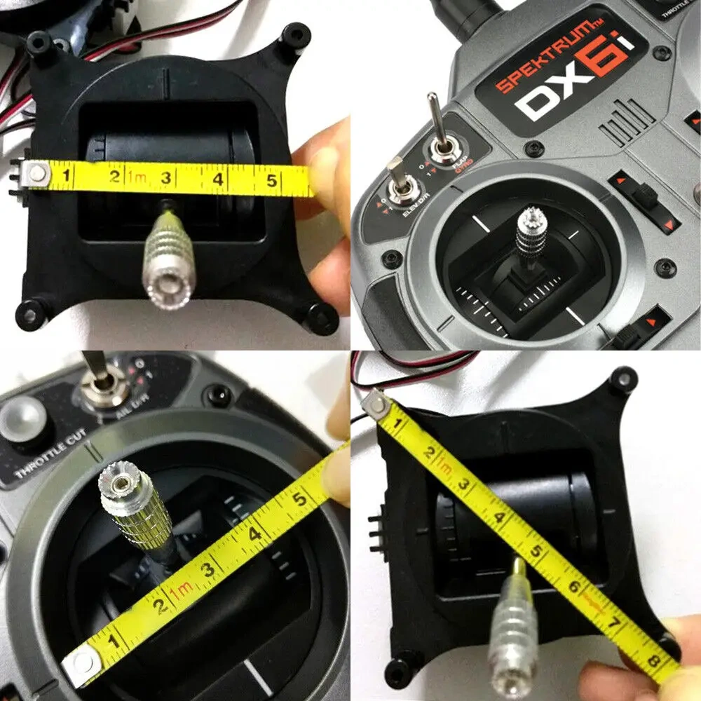 6 Channel RC Transmitter Remote Controller Compatible with Spektrum DX6i HobbyKing ORX T-SIX for Airplane Drone