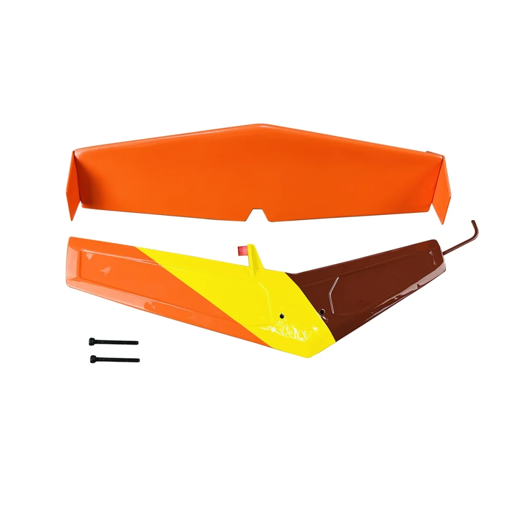 Roban 500 Size MD500D Fuselage Spare Parts - Nose Cover Window Tail Landing Gear Wood Spacers Replacement