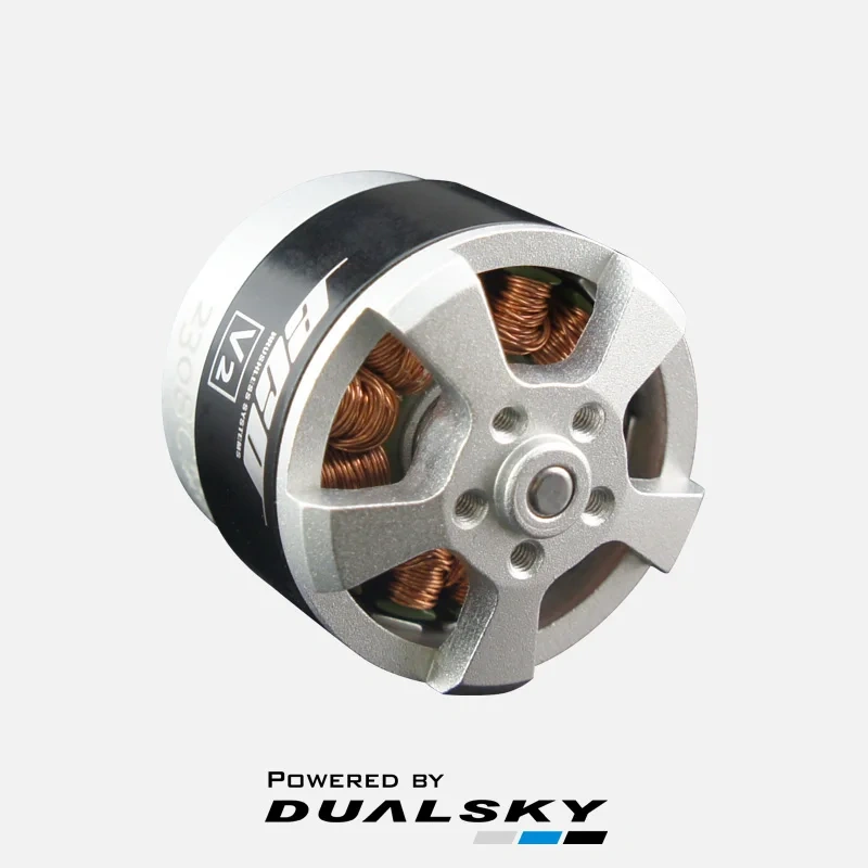 Dualsky ECO2308C 2208 Outer Rotor Motor, Brushless Engine for Fixed Wing & FPV Aircraft