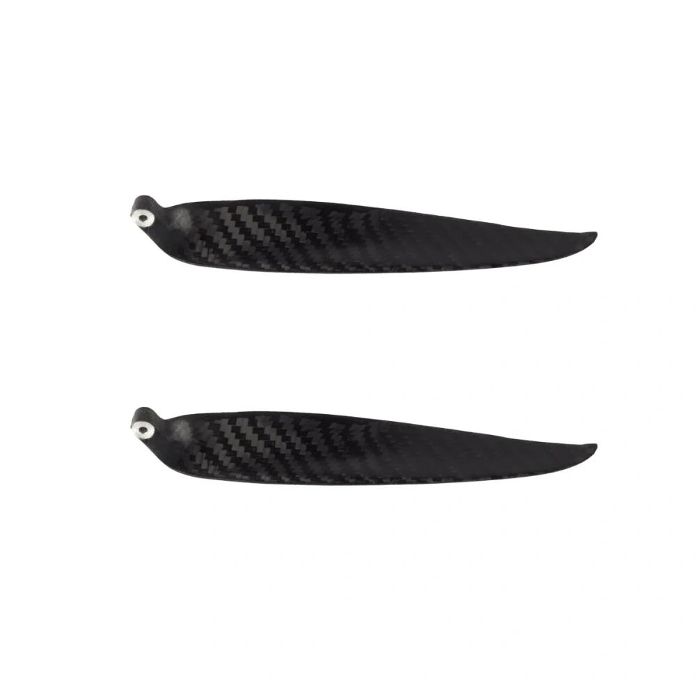 XAERO 1 Pair 9.5-18 Inch Carbon Fiber Twill Folding Propeller Light Weight for RC Airplane High Performance