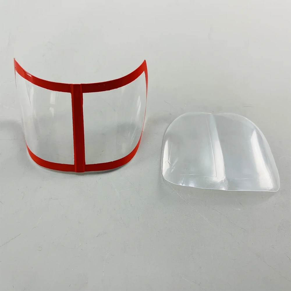 Roban 450 Size A109 Fuselage Spare Parts - Nose Cover Window Tail Landing Gear Wood Spacers Replacement