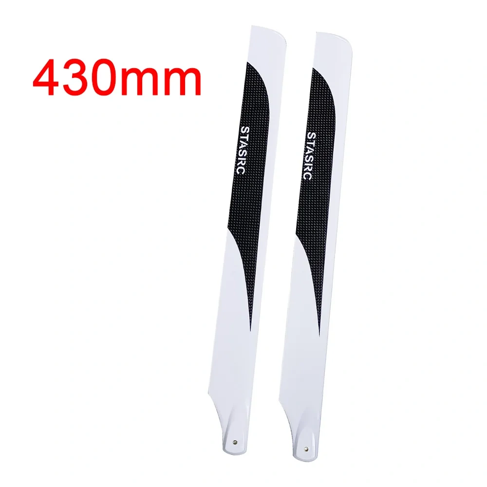 XAERO 430mm Carbon Fiber Main Rotor Blades for Align T-REX 500 500E 500X 500L Dominator DFC Helicopter RC Parts