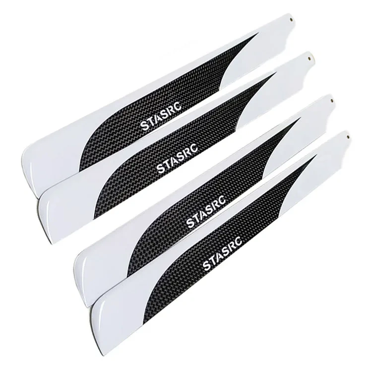 XAERO AH-009 325mm Carbon Fiber Main Rotor Blades for Align T-REX 450 450L 450 Pro DFC Helicopter RC Parts