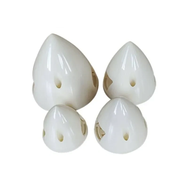 XAERO 1.5-3Inch Nylon RC Propeller 2 Blade Point Tip Spinner White for Fixed Wing/Drone Spare Parts