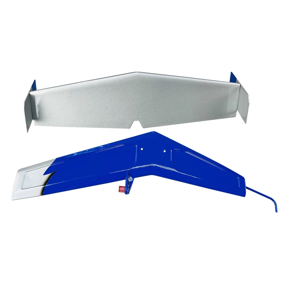 Roban 500 Size MD500E Fuselage Spare Parts - Nose Cover Window Tail Landing Gear Wood Spacers Replacement