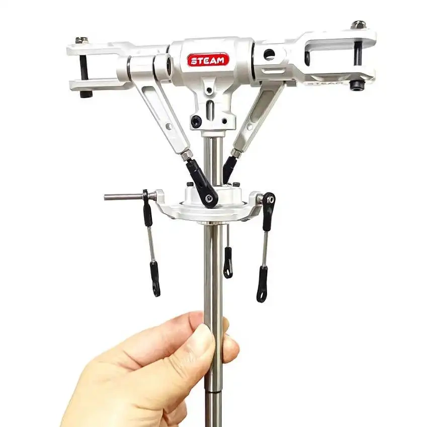 STEAM 600 DFC Metal FBL Rotor Head Assembly Compatible with ALIGN T-REX 550 600 RC Helicopter