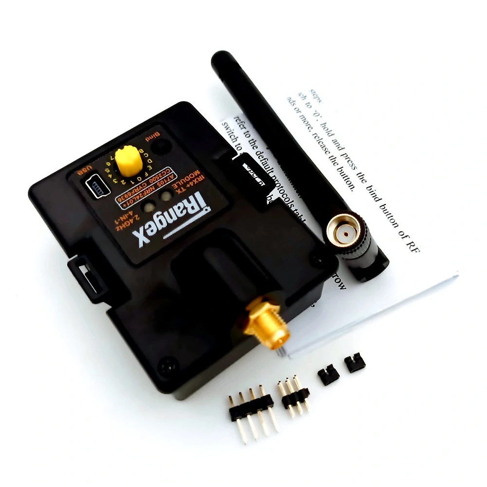 4-in-1 Multi-Protocol OpenTX Module for Frsky X9D X7 - DSM2 DSMX Transmitter Module for RC Airplane Drone