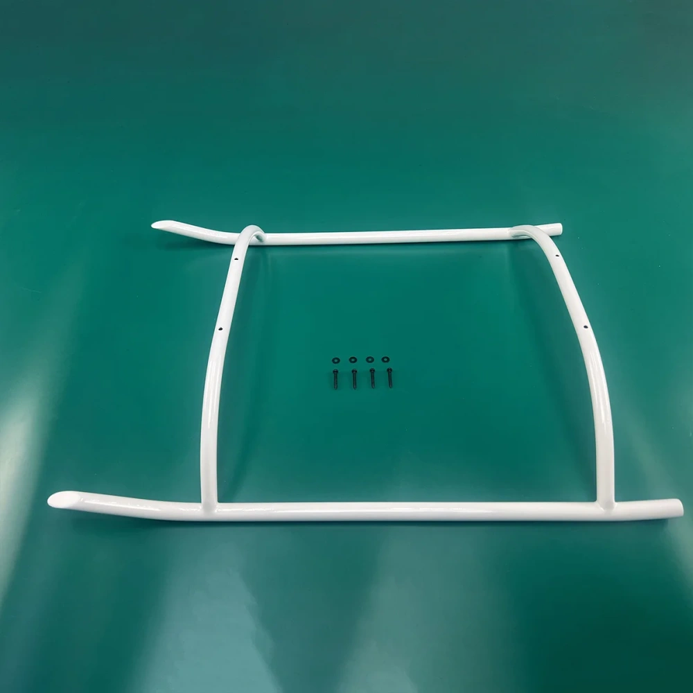 Roban 800 Size Bell 412 Fuselage Spare Parts - Nose Cover Window Tail Landing Gear Wood Spacers Replacement