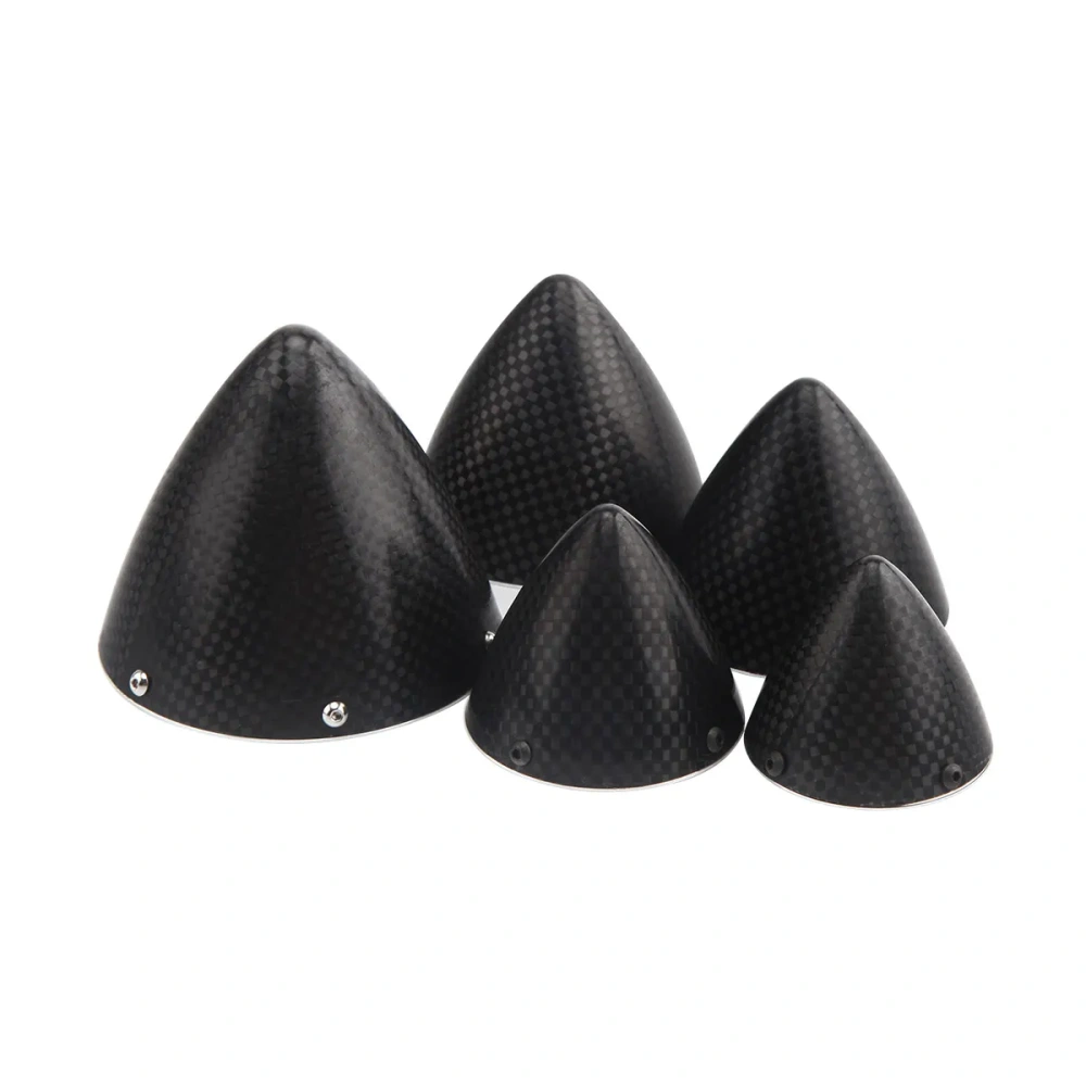 XAERO 1PC 3K Carbon Fiber No Mouth Spinner 1.75"-3" for F3A Model Airplane