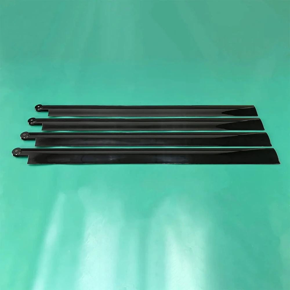 Roban 700 Size MH60 Fuselage Spare Parts - Nose Cover Window Tail Landing Gear Wood Spacers Replacement