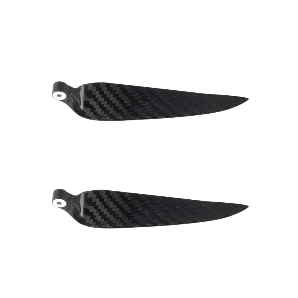 XAERO 1 Pair 9.5-18 Inch Carbon Fiber Twill Folding Propeller Light Weight for RC Airplane High Performance