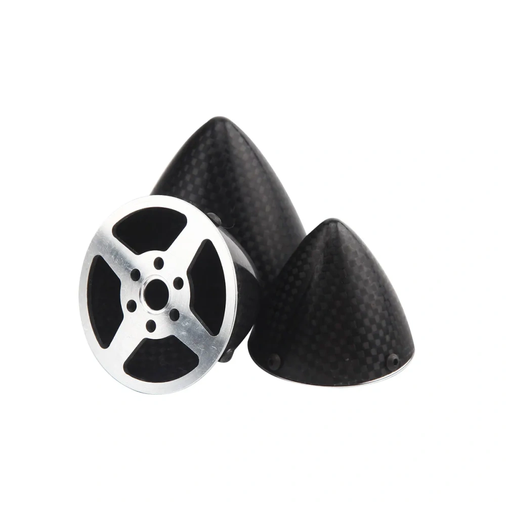XAERO 1PC 3K Carbon Fiber No Mouth Spinner 1.75"-3" for F3A Model Airplane