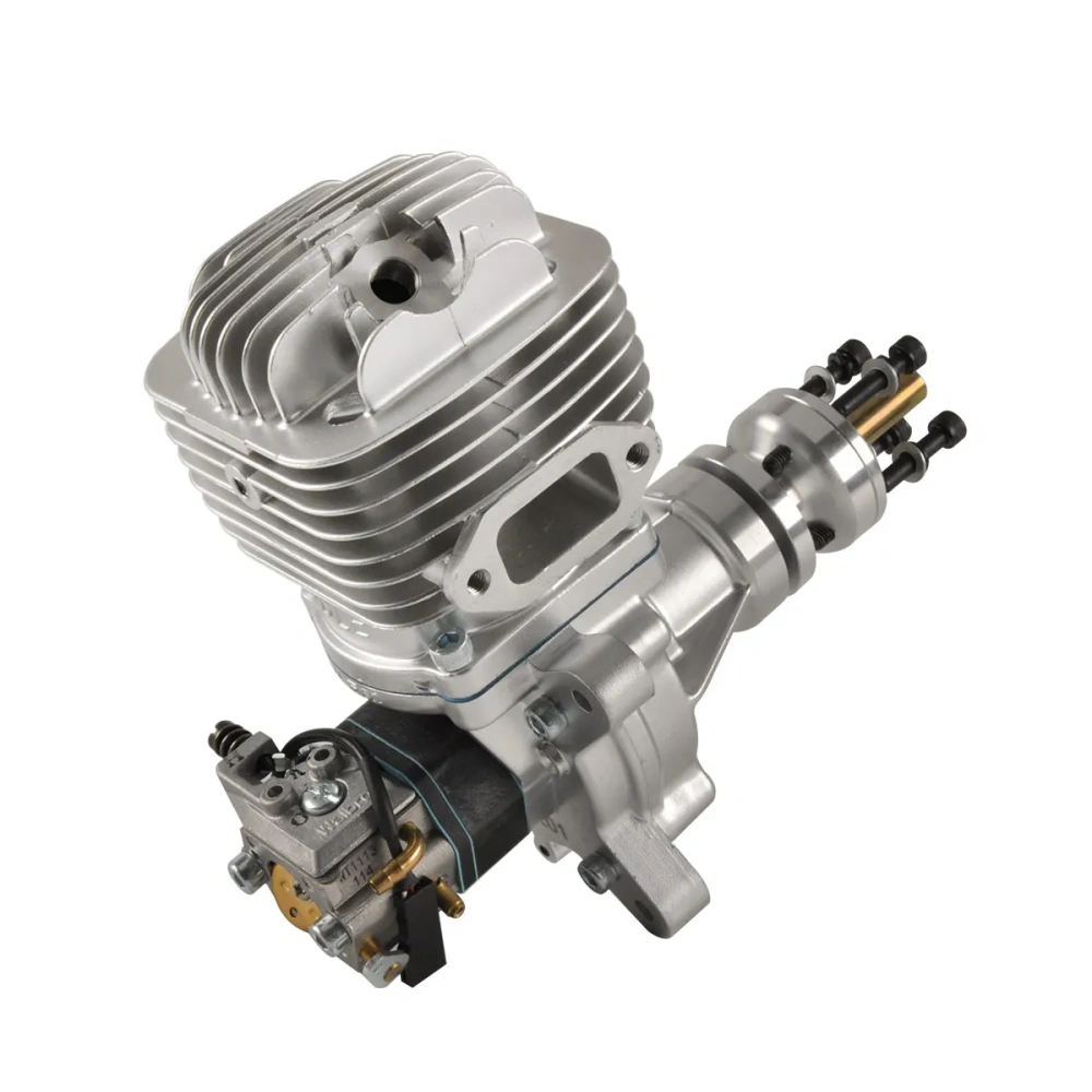 DLE 61CC Gas Engine Single Cylinder Two Stroke Side Exhaust with CDI & Muffler