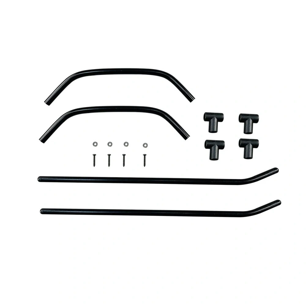 Roban 500 Size UH-1A Fuselage Spare Parts - Nose Cover Window Tail Landing Gear Wood Spacers Replacement