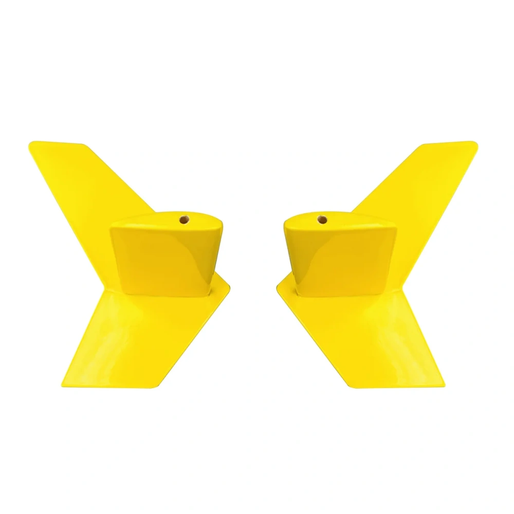 Roban 450 Size EC145 Fuselage Spare Parts - Nose Cover Window Tail Landing Gear Wood Spacers Replacement