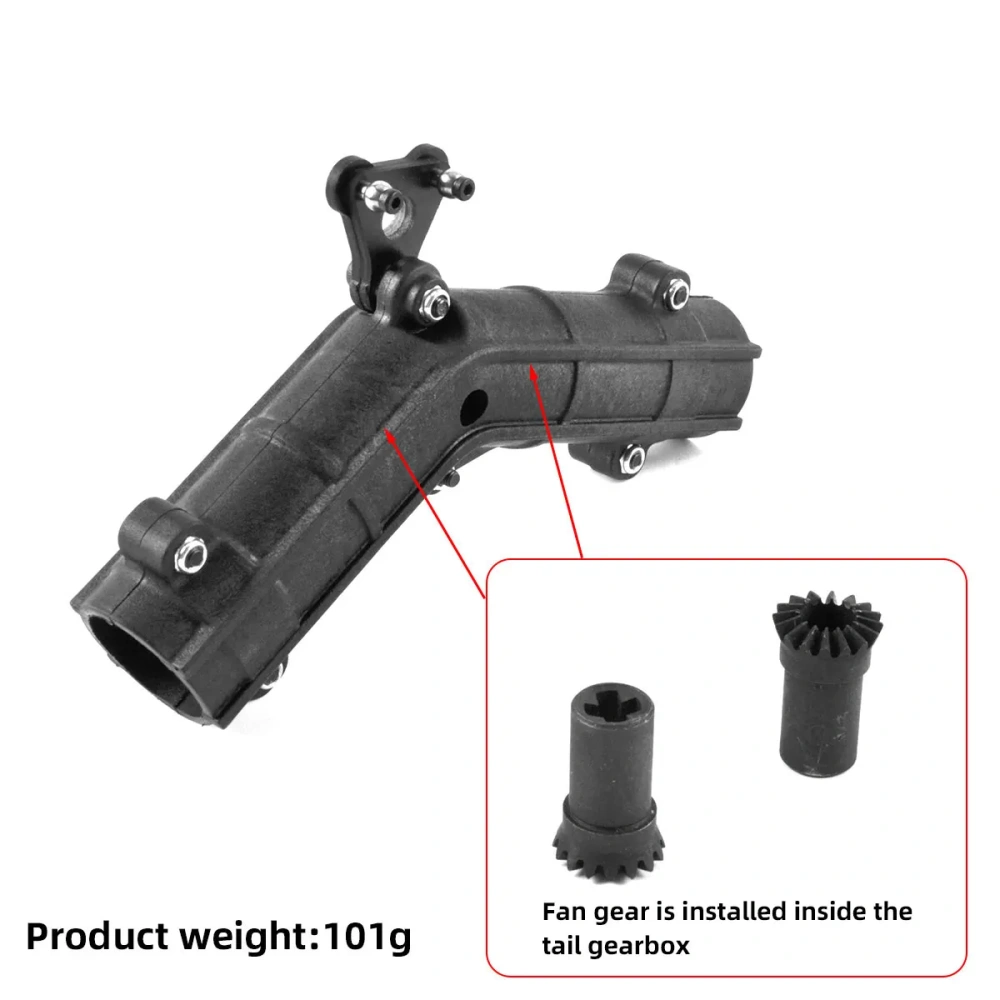 Roban 600 Size EC145 Fuselage Spare Parts - Nose Cover Window Tail Landing Gear Wood Spacers Replacement