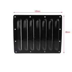 Black 5pcs 120x99mm