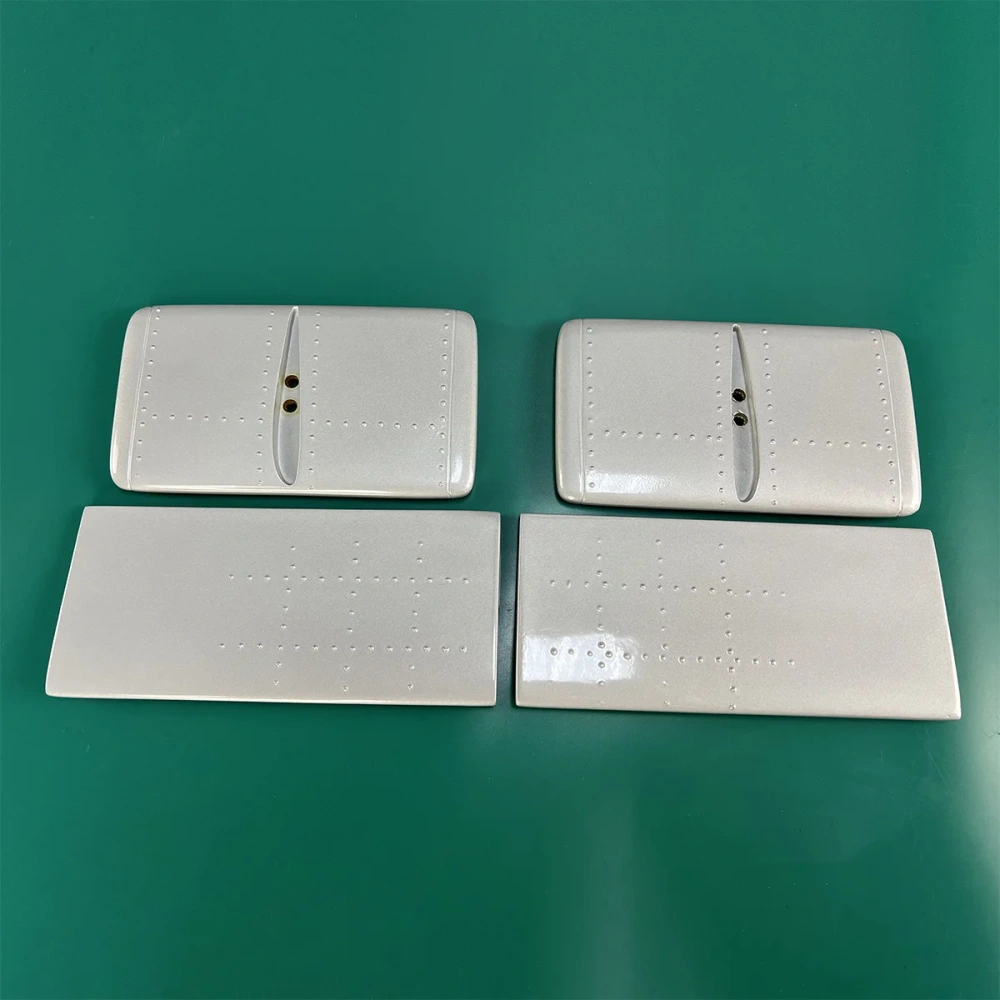 Roban 800 Size BO105 Fuselage Spare Parts - Nose Cover Window Tail Landing Gear Wood Spacers Replacement