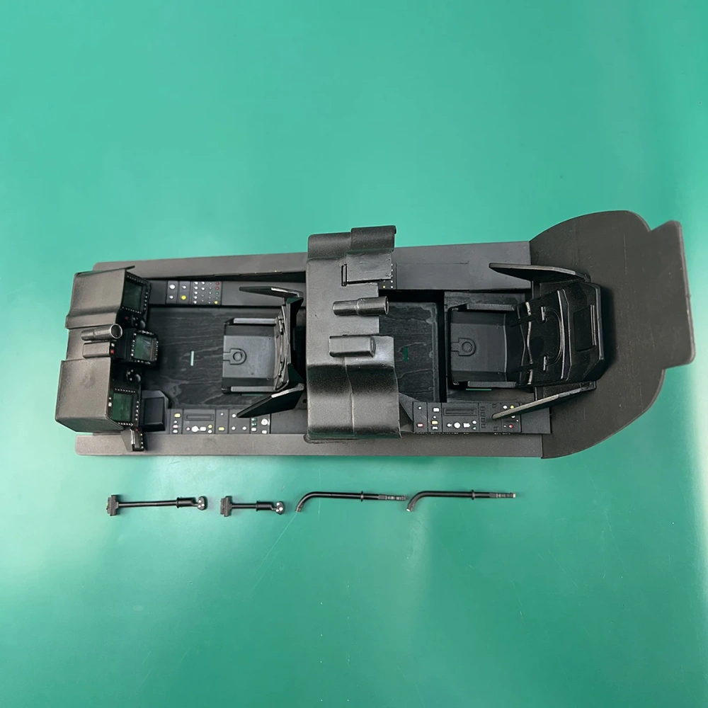 Roban 700 Size AH-64 Fuselage Spare Parts - Nose Cover Window Tail Landing Gear Wood Spacers Replacement