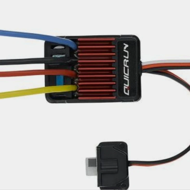 Hobbywing QUICRUN WP 1625 Brushed ESC, 25A Waterproof for 1/18 1/16 RC Car