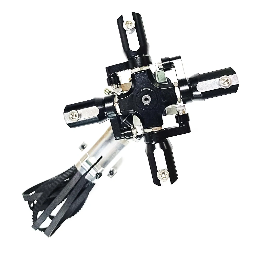 XAERO 500 4-Blade Metal Tail Rotor Grips Holder for Align T-REX 500 500L 500X Pro DFC Belt Torque Tube Tail Box