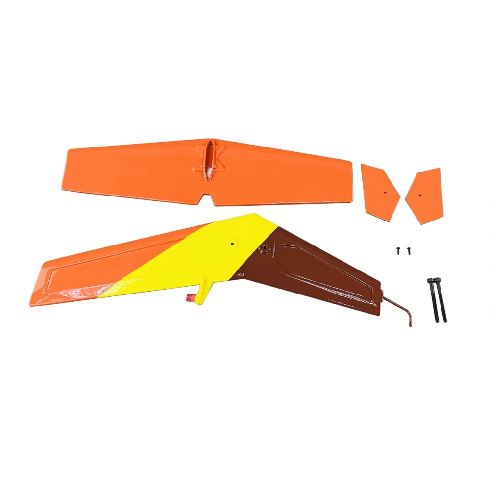 Roban 600 Size MD500D Fuselage Spare Parts - Nose Cover Window Tail Landing Gear Wood Spacers Replacement