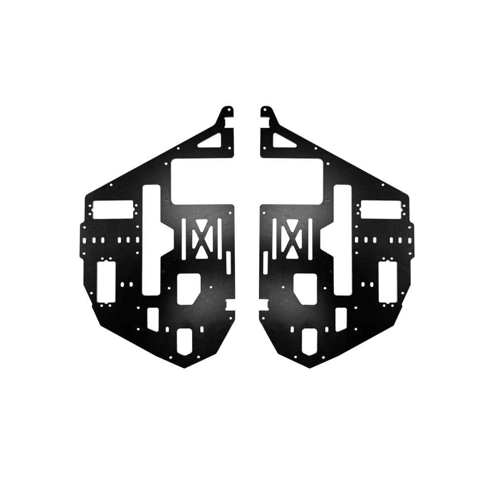 Roban 500 Size Cobra AH-1 Fuselage Spare Parts - Nose Cover Window Tail Landing Gear Wood Spacers Replacement