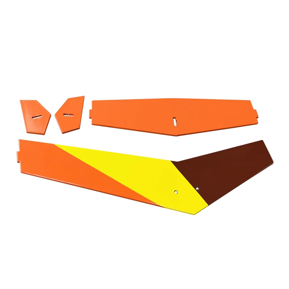 Roban 450 Size MD500D Fuselage Spare Parts - Nose Cover Window Tail Landing Gear Wood Spacers Replacement