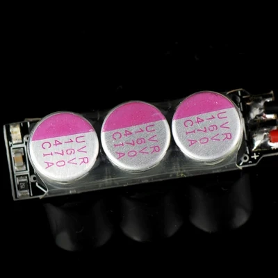 Competition Capacitor for Brushless ESC, LED Indicator Upgrade for Car Racing Power System