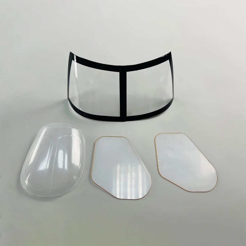 Roban 470 Airwolf Fuselage Spare Parts - Nose Cover Window Tail Landing Gear Wood Spacers Replacement