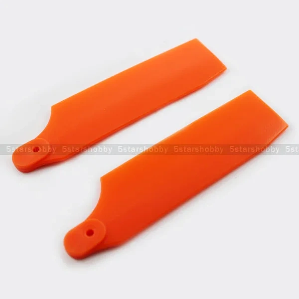 Tarot TL7057-03 700 Helicopter Orange Fluorescent Plastic Tail Rotor Blades for ALIGN T-REX 700 700E 700L 700X DFC RC Parts