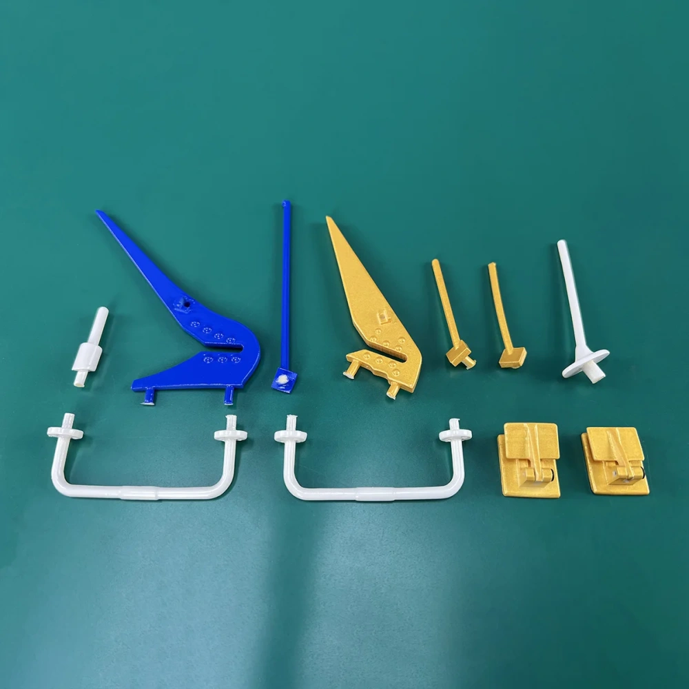 Roban 700 Size Bell407 Fuselage Spare Parts - Nose Cover Window Tail Landing Gear Wood Spacers Replacement