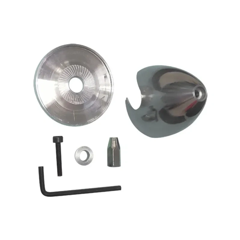 XAERO 3-Blade Aluminum Spinner 38-102mm (1.5"-4") for RC Plane Special Drilled w/ Prop Adapter RC Model Accessories