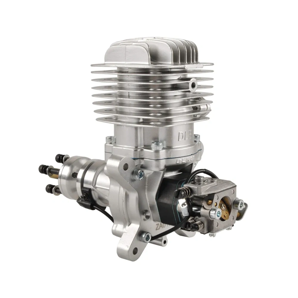 DLE 61CC Gas Engine Single Cylinder Two Stroke Side Exhaust with CDI & Muffler
