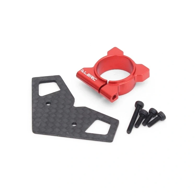 XAERO Devil X360 DX360-43M Red Metal Horizontal Stabilizer Mount - CNC Aluminum Upgrade Part for RC Helicopter