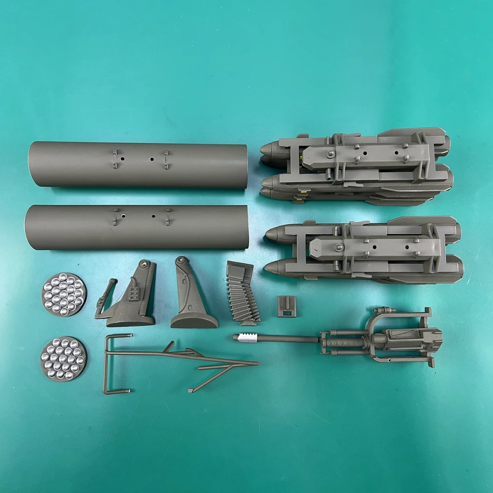 Roban 700 Size AH-64 Fuselage Spare Parts - Nose Cover Window Tail Landing Gear Wood Spacers Replacement