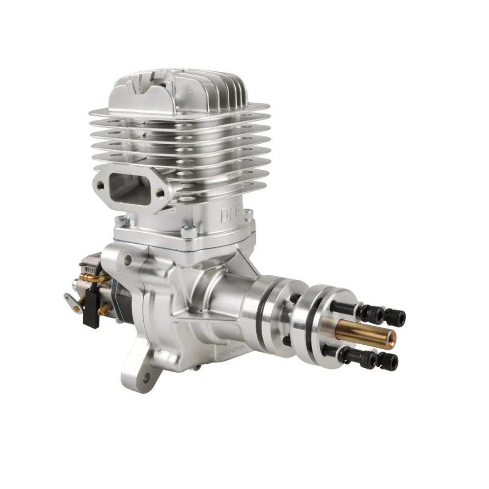 DLE 61CC Gas Engine Single Cylinder Two Stroke Side Exhaust with CDI & Muffler