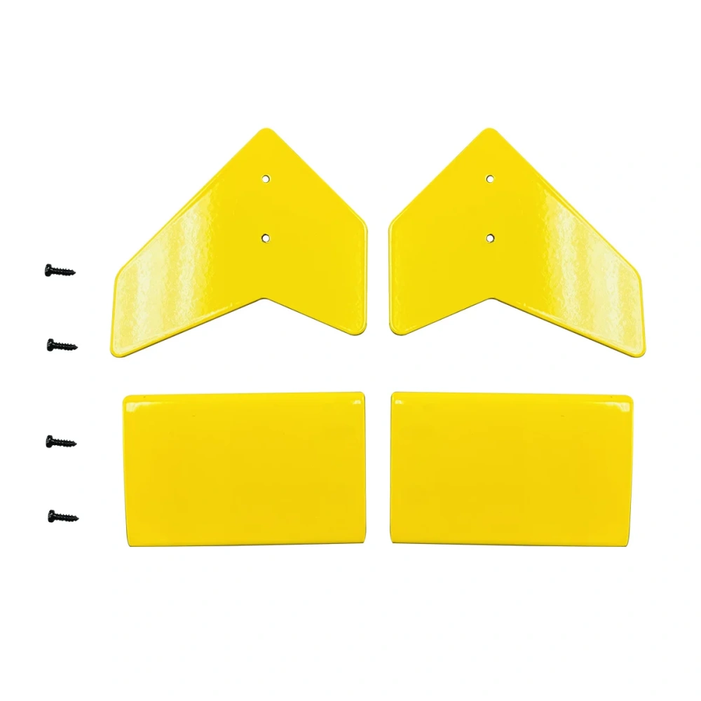 Roban 450 Size EC135 Fuselage Spare Parts - Nose Cover Window Tail Landing Gear Wood Spacers Replacement