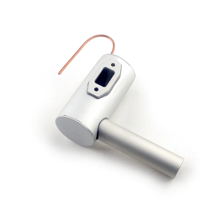 50CC Smoke Exhaust Pipe Compatible with DLE55/DA50/GP50R Engines Anodized Aluminum RC Aircraft Muffler