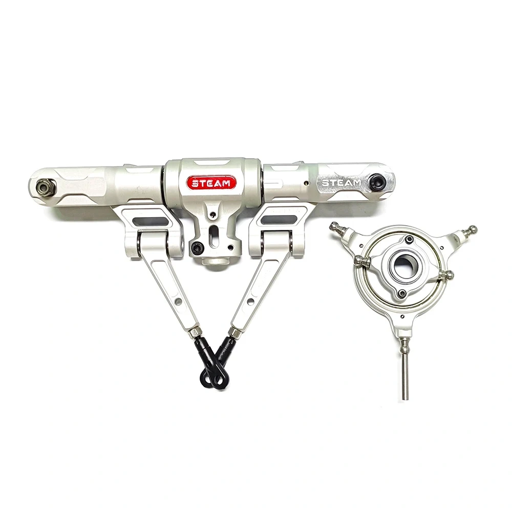 STEAM 600 DFC Metal FBL Rotor Head Assembly Compatible with ALIGN T-REX 550 600 RC Helicopter