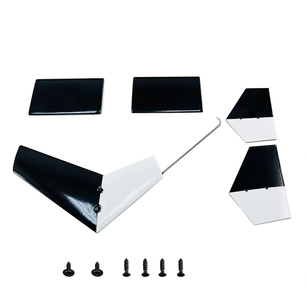 Roban 600 Size Airwolf Fuselage Spare Parts - Nose Cover Window Tail Landing Gear Wood Spacers Replacement