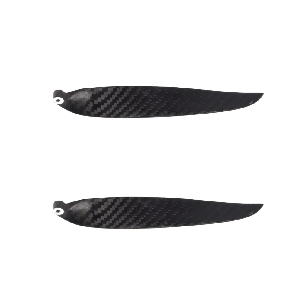 XAERO 1 Pair 9.5-18 Inch Carbon Fiber Twill Folding Propeller Light Weight for RC Airplane High Performance