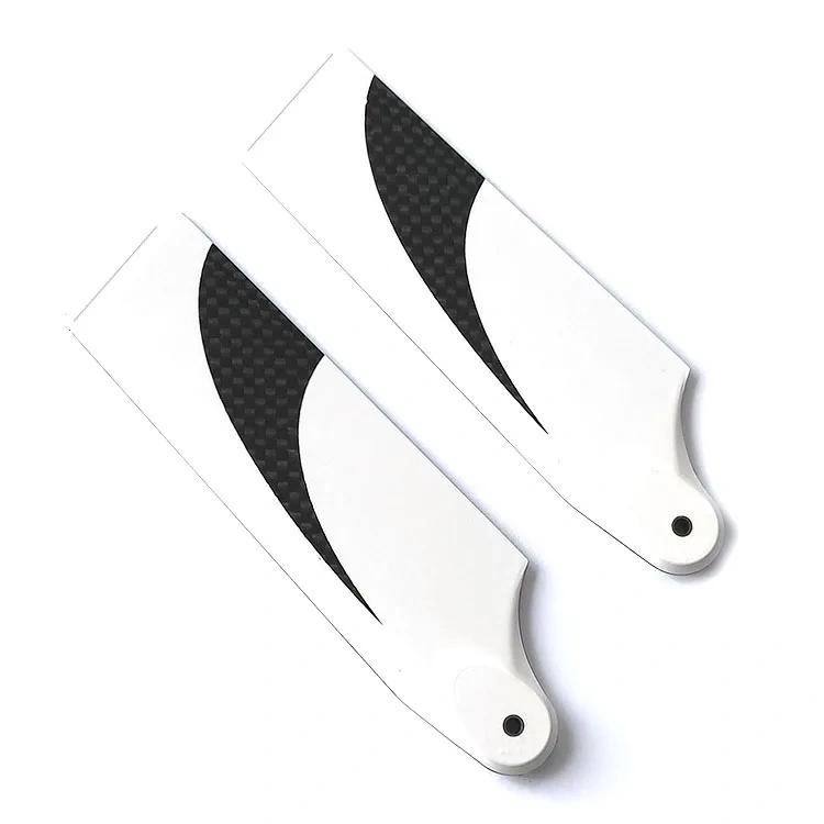 STASRC 700 Carbon Fiber Tail Rotor Blades 110mm for RC Helicopter, 700 Carbon Tail Blades Helicopter Parts Spare Accessories