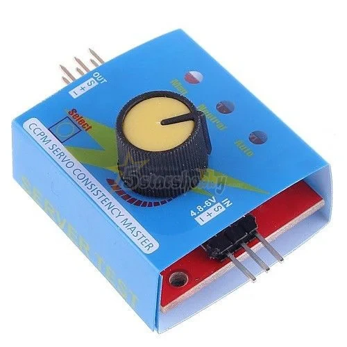 XAERO Servo Tester 3-Mode with Indicator, ESC & Servo Controller for RC Model Testing