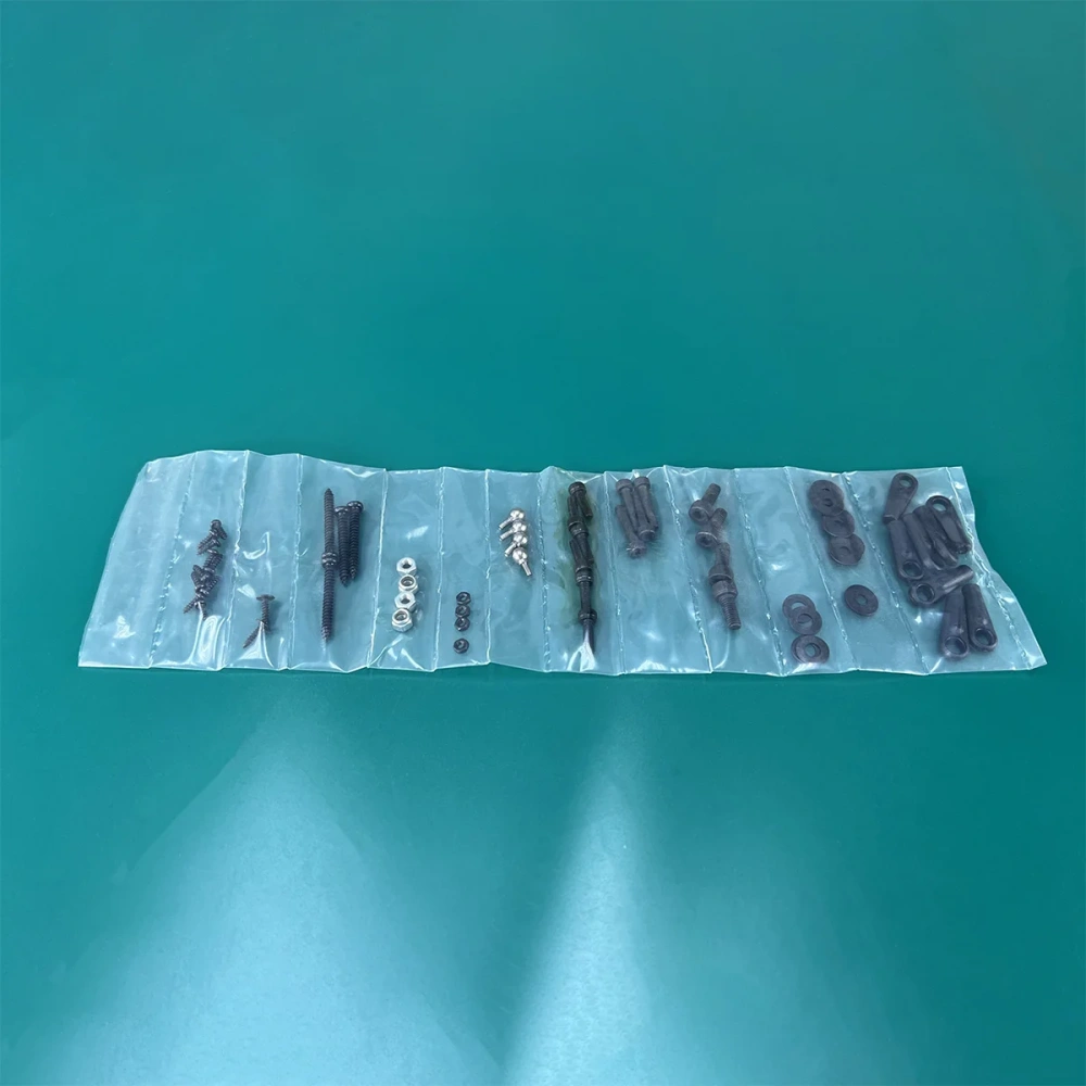 Roban 800 Size UH-1D Fuselage Spare Parts - Nose Cover Window Tail Landing Gear Wood Spacers Replacement