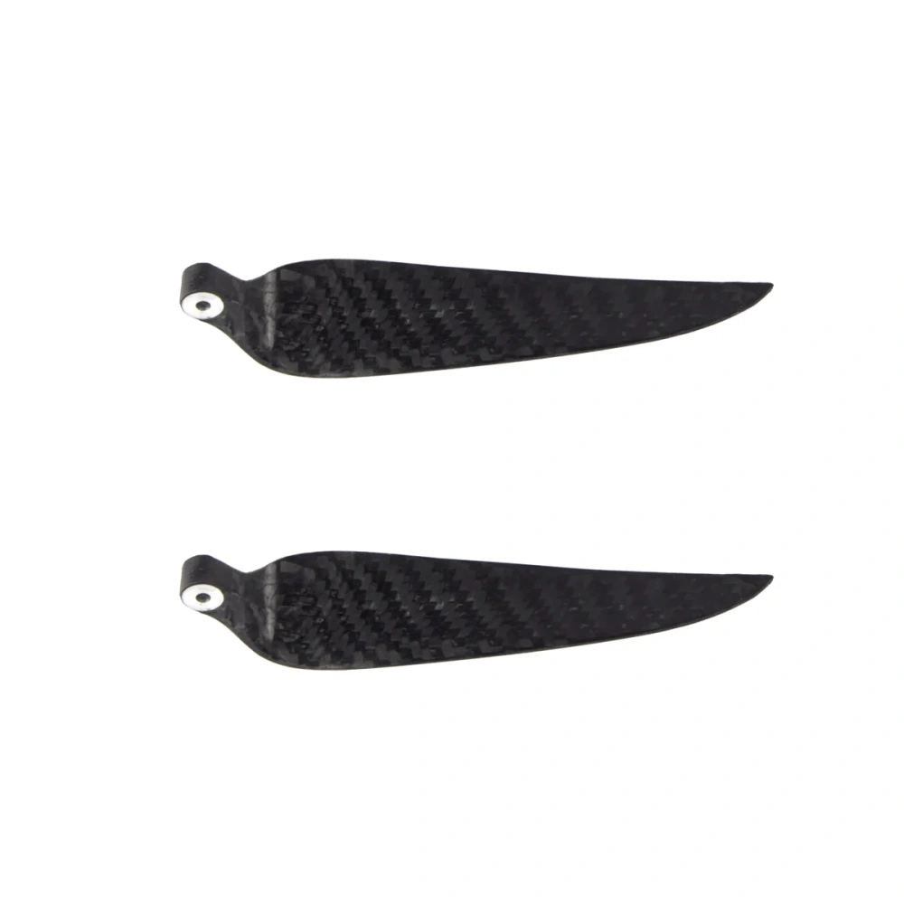 XAERO 1 Pair 9.5-18 Inch Carbon Fiber Twill Folding Propeller Light Weight for RC Airplane High Performance