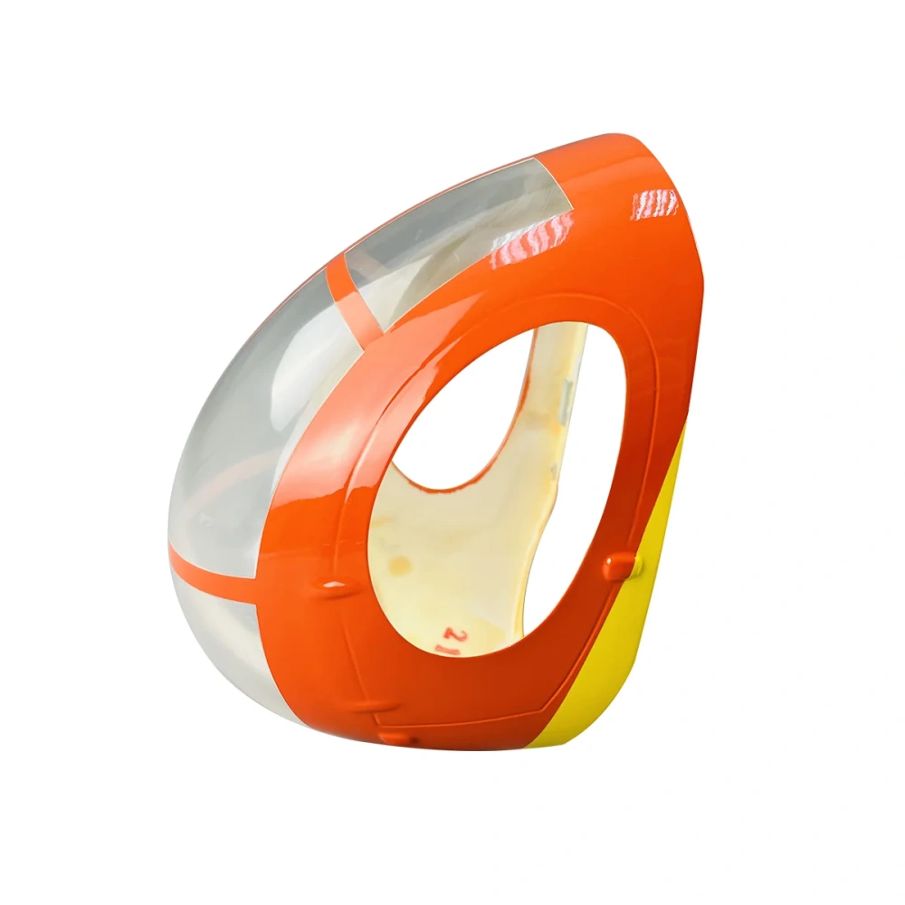 Roban 500 Size MD500D Fuselage Spare Parts - Nose Cover Window Tail Landing Gear Wood Spacers Replacement